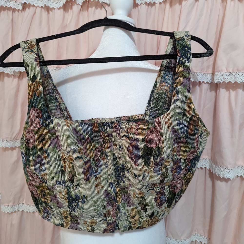 Floral Corset Top